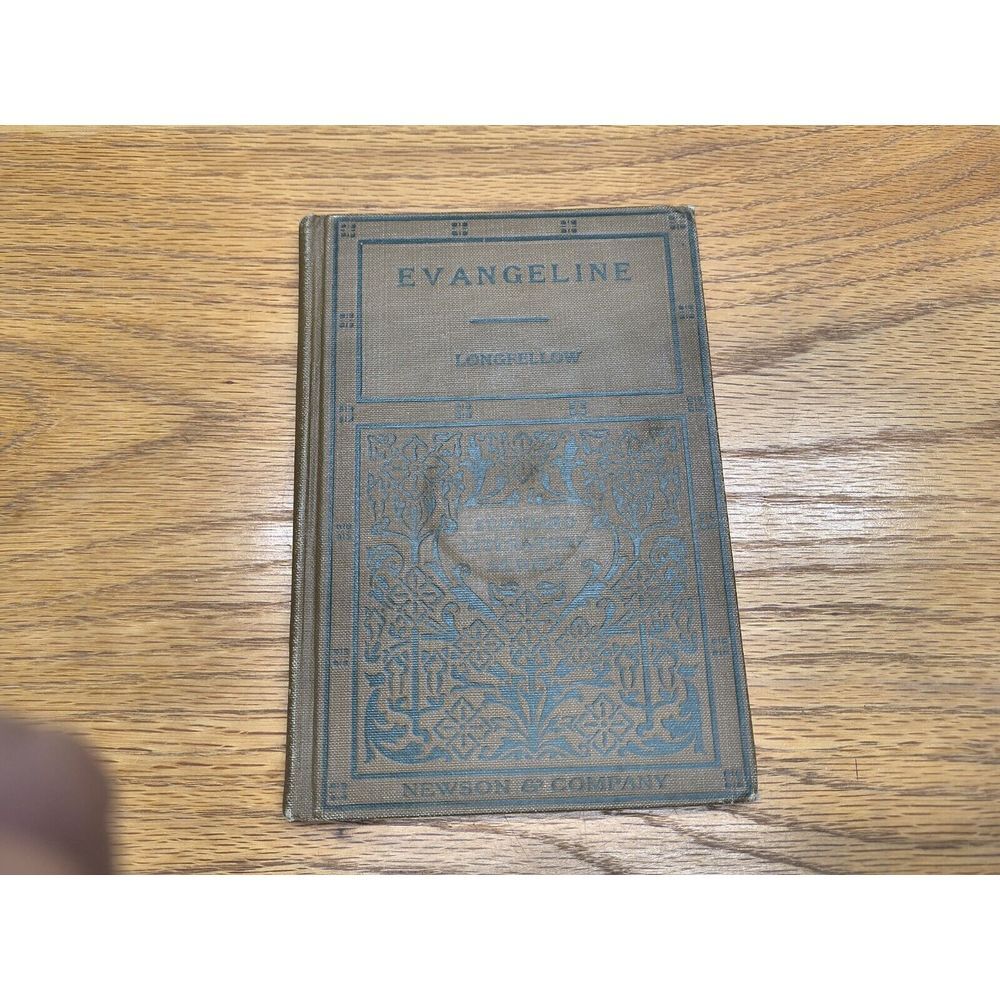 Evangeline by Henry Wadsworth Longfellow; Illustrated 1897 Poetry Hardcover